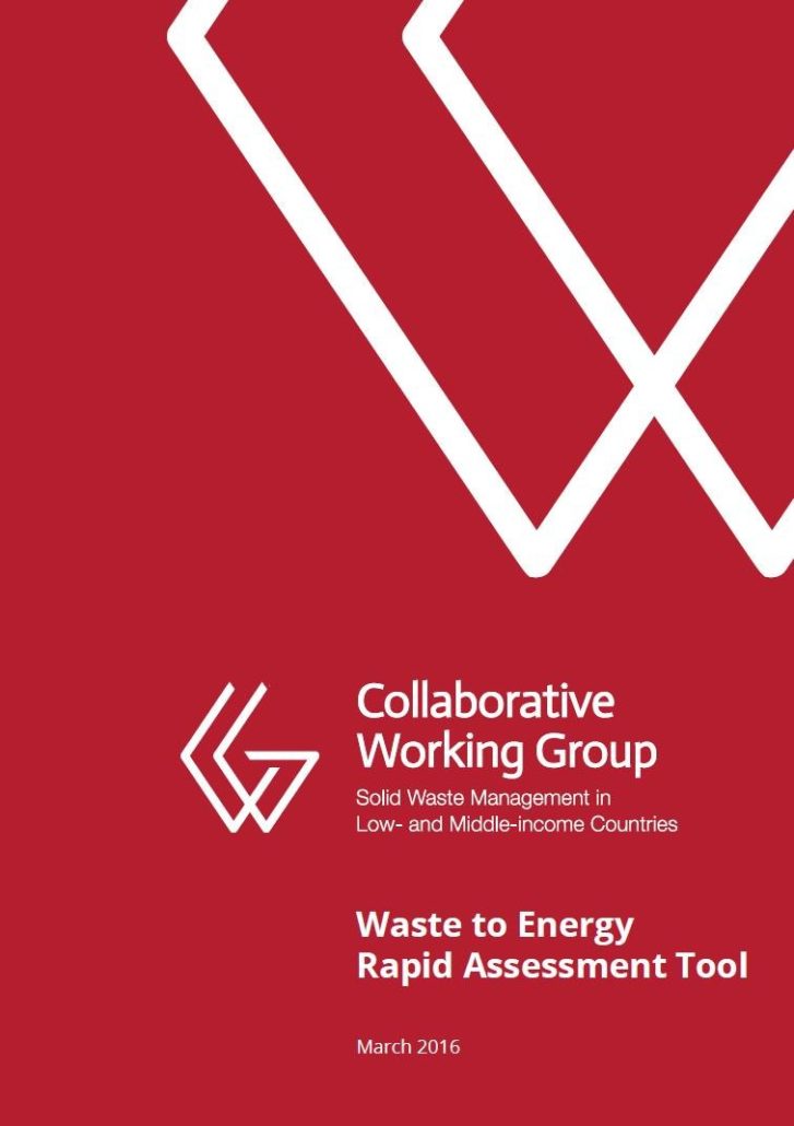 Book Cover: Waste to Energy - Rapid Assessment Tool