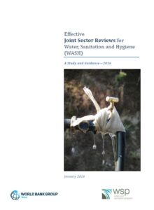 Book Cover: Effective Joint Sector Reviews for WASH