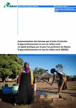 Book Cover: Autonomisation des femmes par le biais d’activités d'approvisionnement en eau en milieu rural
