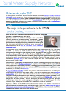 Boletín trimestral RWSN - Spanish - Noticias para las Organizaciones Miembros del RWSN - Octubre de 2019 - español