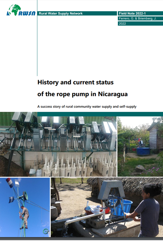 Book Cover: History and status of the rope pump in Nicaragua