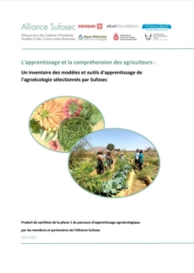 Book Cover: L’apprentissage et la compréhension des agriculteurs : Un inventaire des modèles et outils d’apprentissage de l’agroécologie sélectionnés par Sufosec (FR)