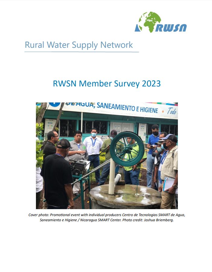 Book Cover: RWSN Member Survey 2023