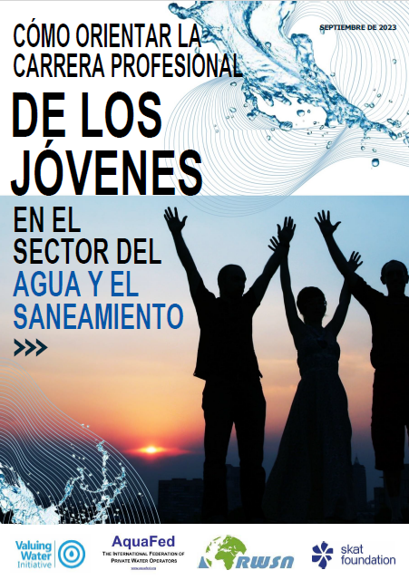 Book Cover: Cómo orientar la carrera profesional de los jóvenes en el sector del agua y el saneamiento