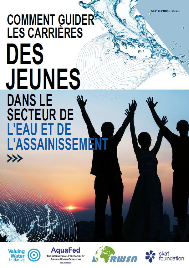 Book Cover: Comment guider les carrières des jeunes dans le secteur de l'eau et de l'assainissement