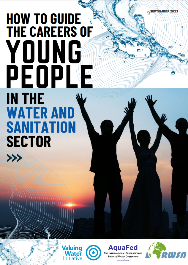 Book Cover: How to guide the careers of young people in the water and sanitation sector